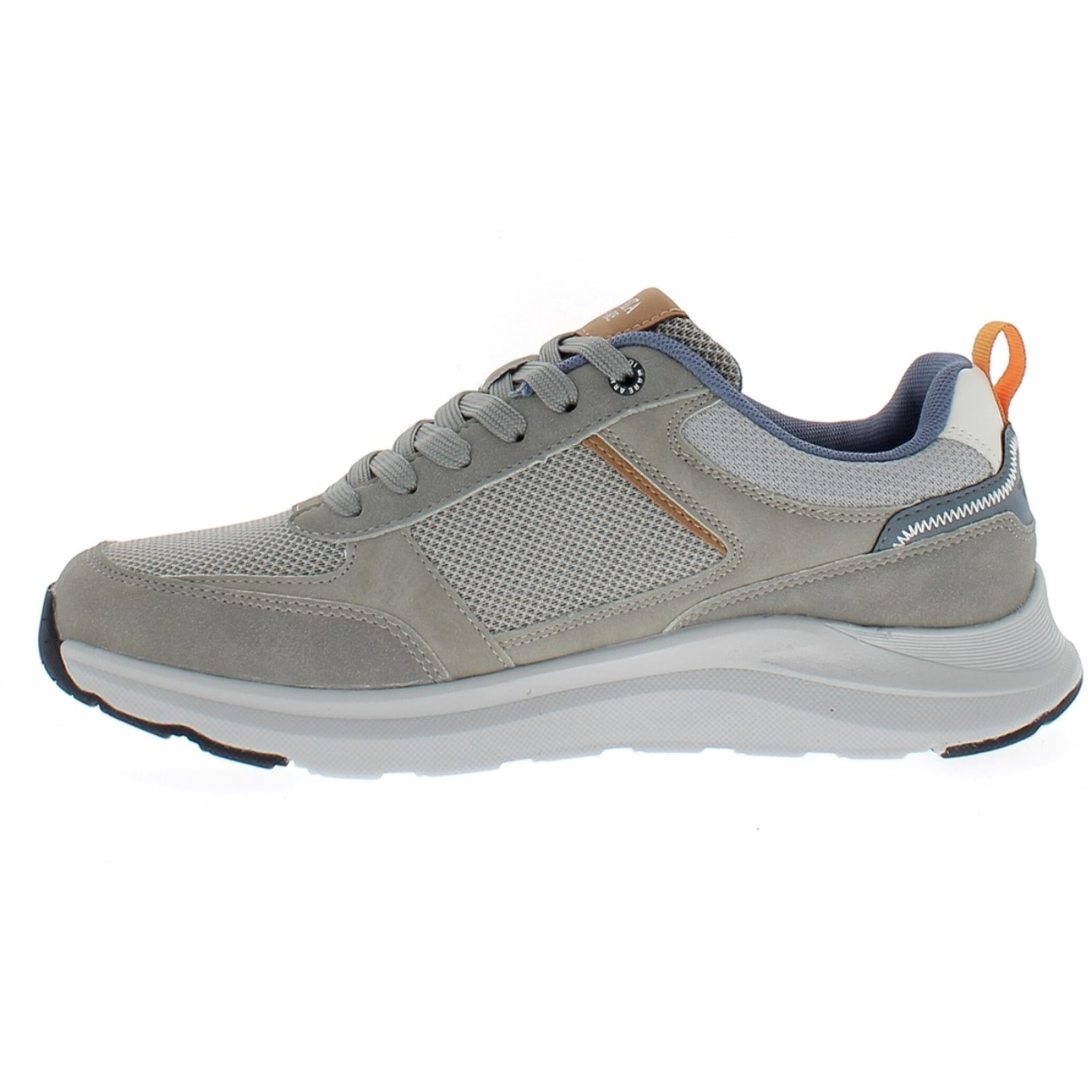 Armata di Mare Scarpe Uomo Sneakers Casual Stringate con Soletta Rimovibile in Memory Foam AMU S25N721 Grey