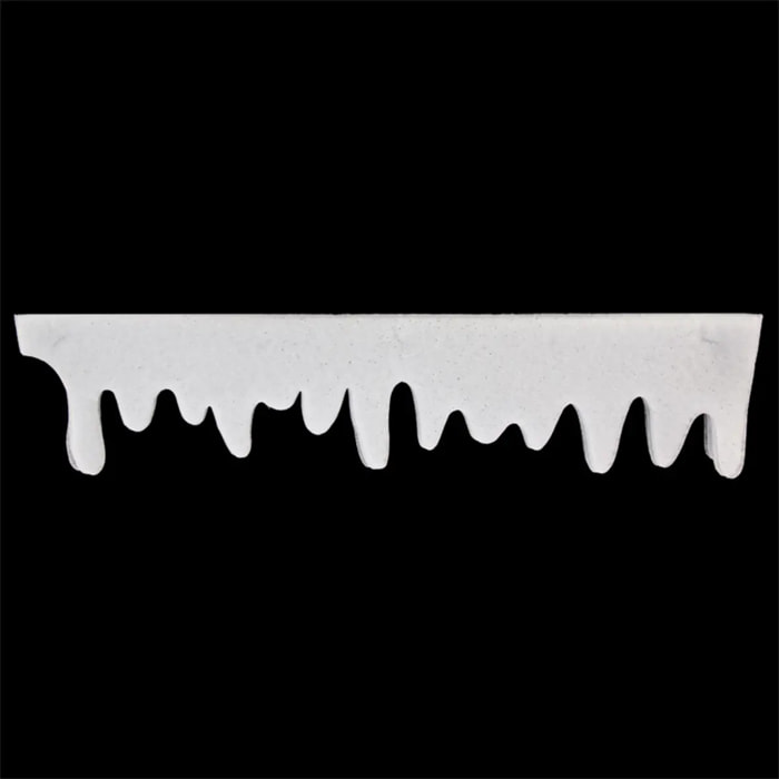 Coulée de neige pailletée 15x480cm