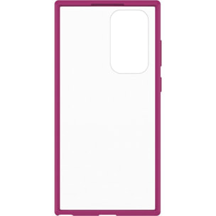 Coque OTTERBOX Samsung S22 Ultra React transparent/rose