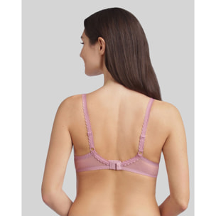 Sujetador con aro de encaje reciclado floral