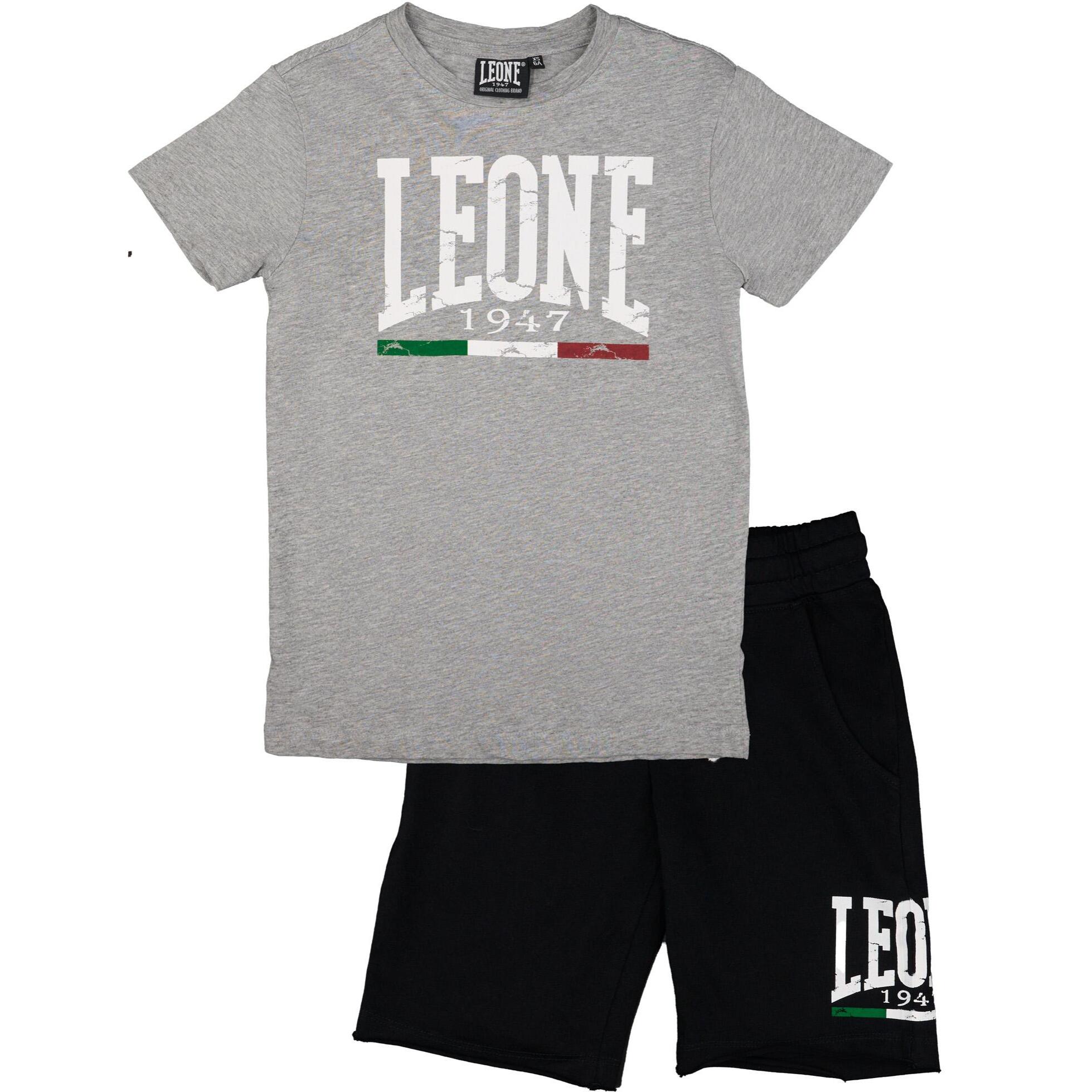 Conjunto algodón niños Leone 1947 Apparel camiseta y short Vintage