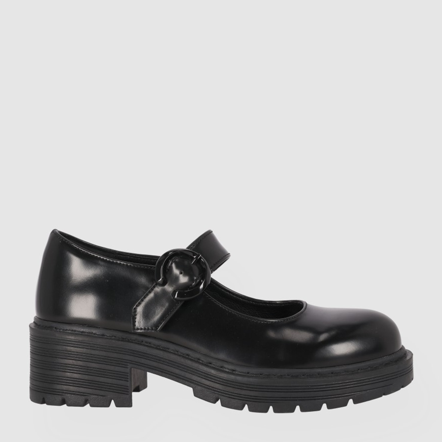 Zapatos - Negro - Tacón: 5 cm