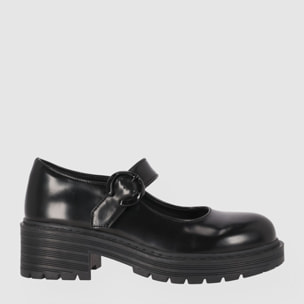 Zapatos - Negro - Tacón: 5 cm