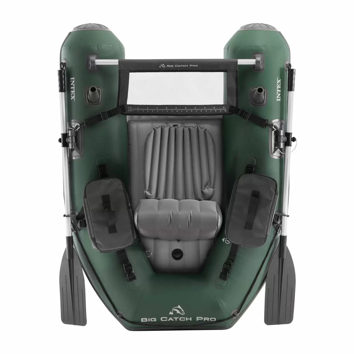 Intex 68381NP - Canotto Belly Boat Gommone Gonfiabile per la Pesca Big Catch Pro, 165x119x38 cm