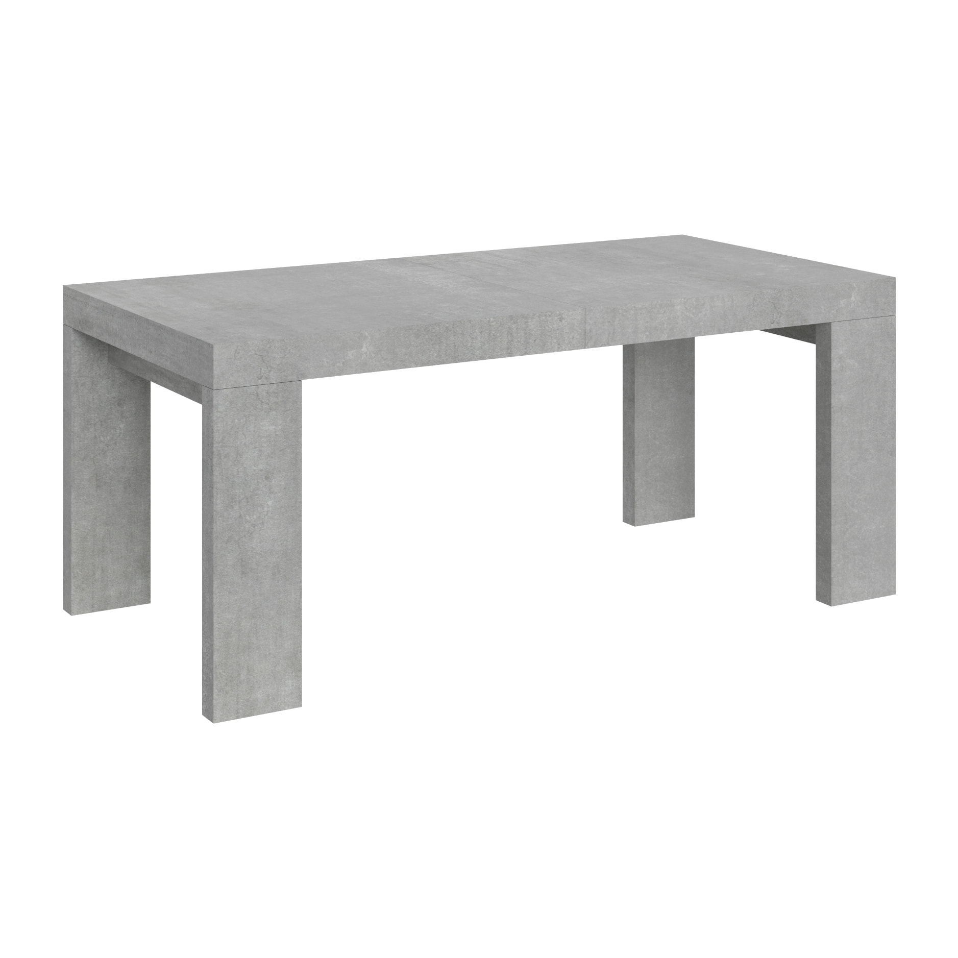 Tavolo allungabile 90x200/460 cm Roxell cemento