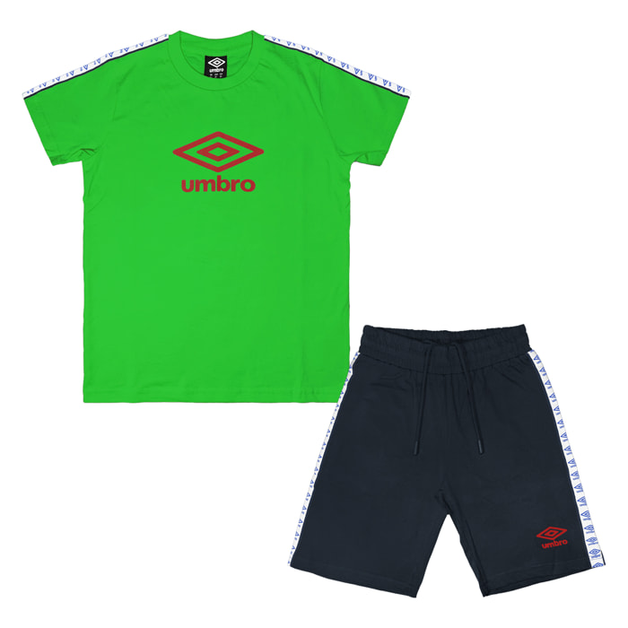 Completo Corto Ragazzo UMBRO Cotone 8 / 16 Anni