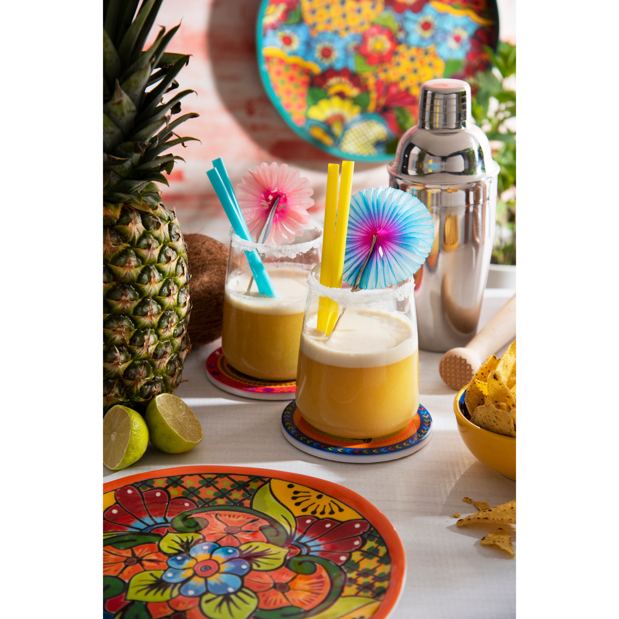 Set 6 sottobicchieri Excelsa – Gipsy Soul, Dolomite Multicolore