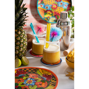 Set 6 sottobicchieri Excelsa – Gipsy Soul, Dolomite Multicolore