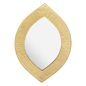 Miroir "Romy" métal 18x18cm