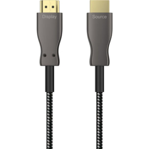 Câble HDMI ADEQWAT 2.1 Droit 10M active AOC