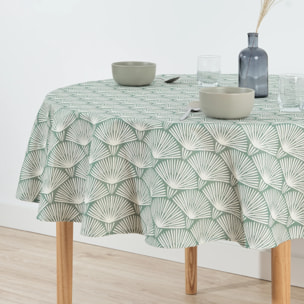 Nappe ronde en résine anti-taches ASENA 4