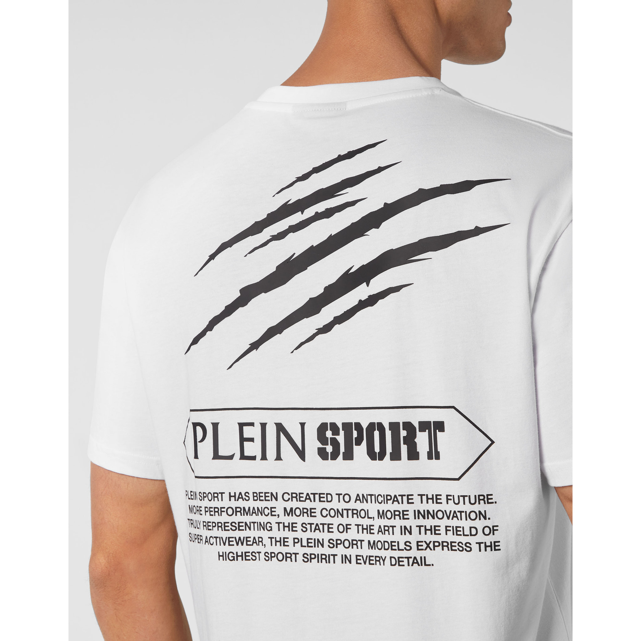 PLEIN SPORT Maglietta a girocollo GLOBAL EXPRESS EDITION