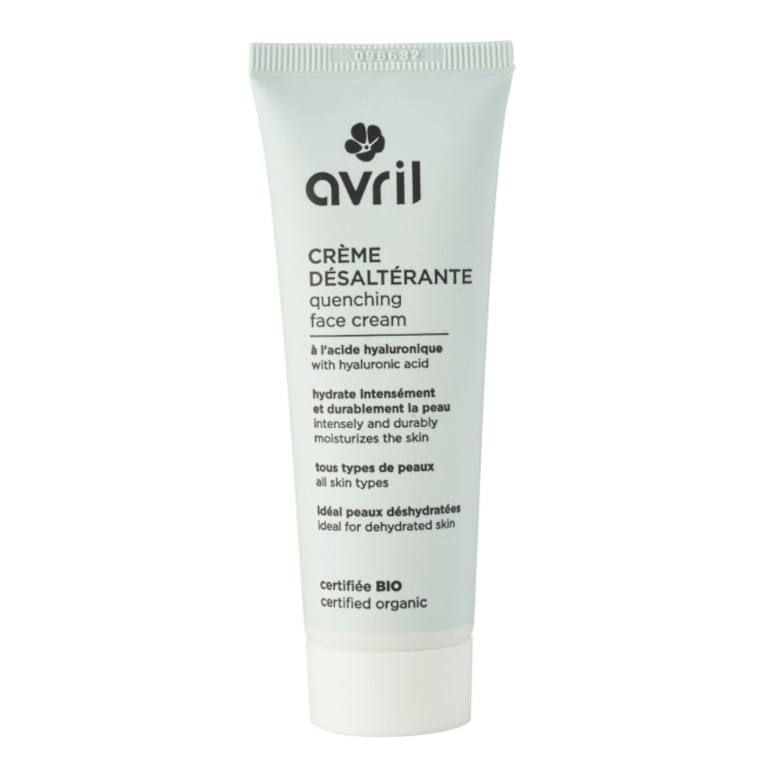 Crème désaltérante  - Crème Certifiée bio 50 ml