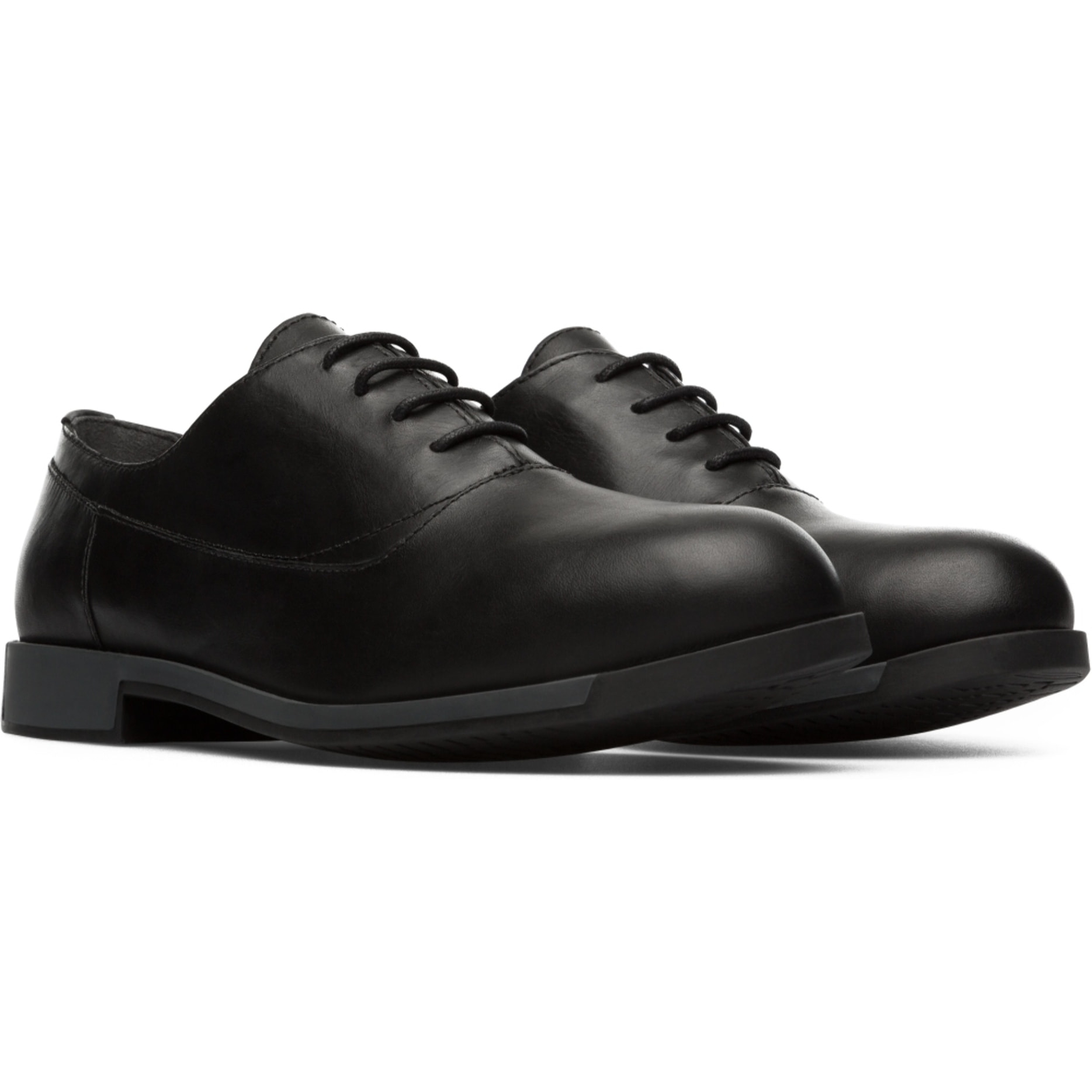 Camper Zapatos con cordones Mujer Bowie Negro