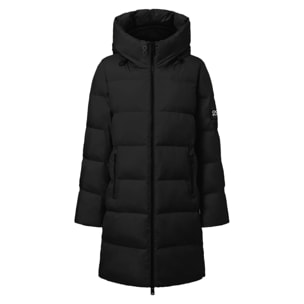 Abrigo para mujer ECOON Biarritz Long jacket - Negro