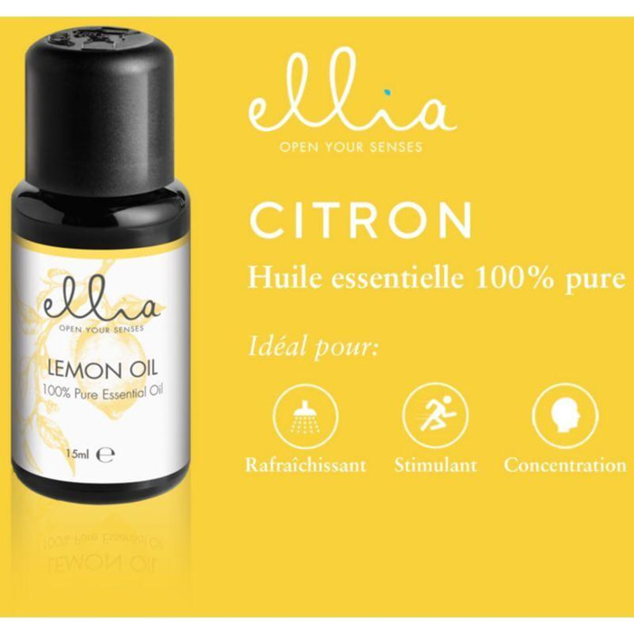 Huiles essentielles ELLIA Citron