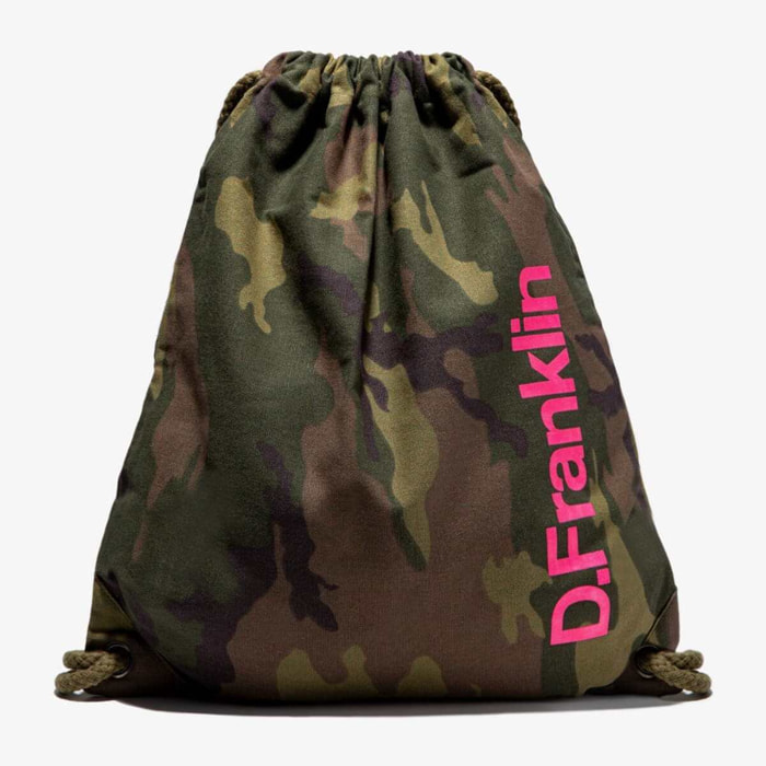 Mochila Gym Bag Camo Fuxia