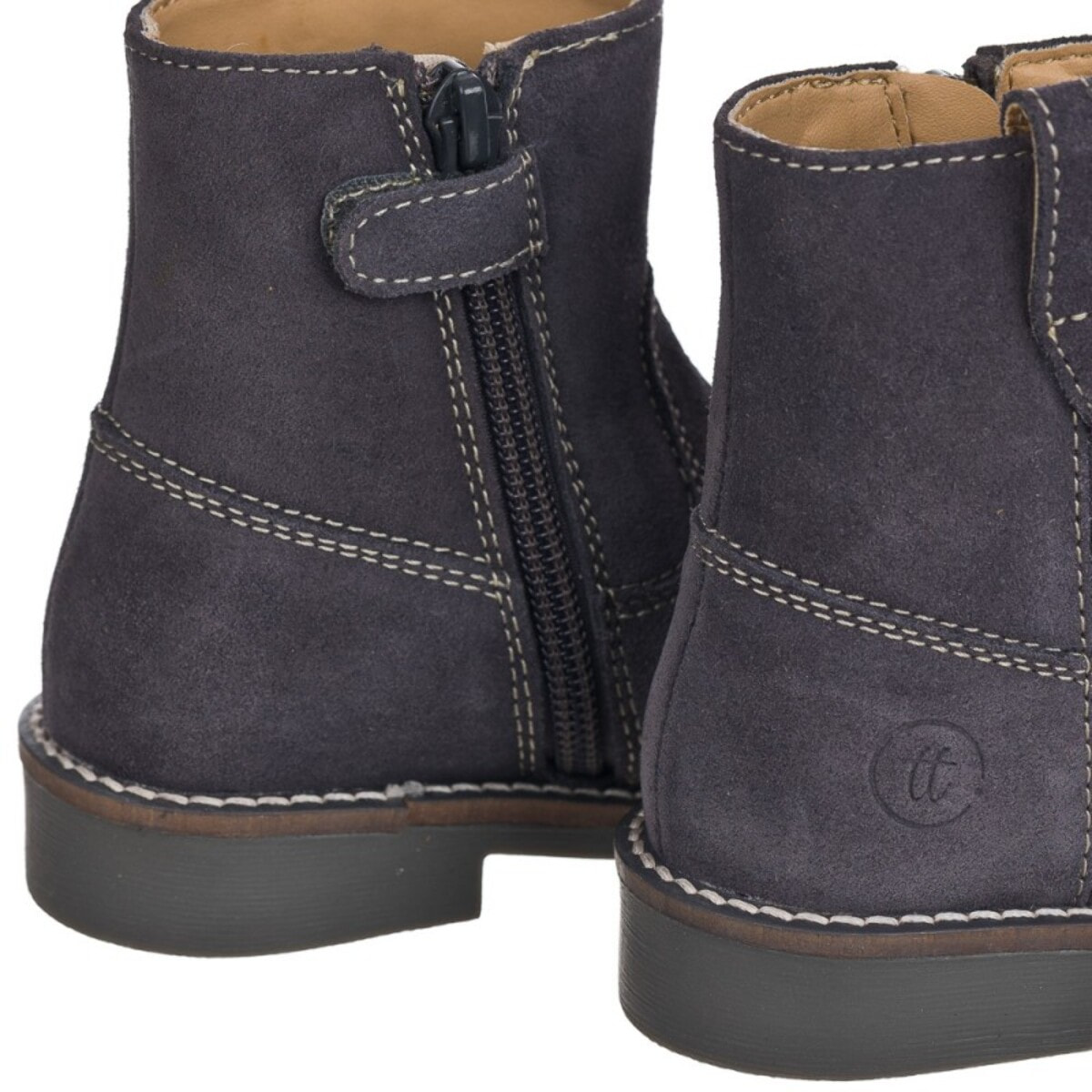 Bota campera en piel