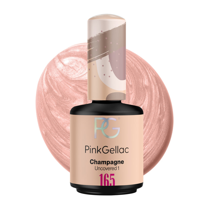 Vernis semi-permanent - 165 Champagne - 15 ml
