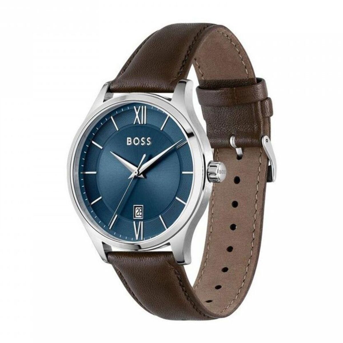 Reloj Boss 1513955 Hombre Analogico Cuarzo con Correa de Cuero