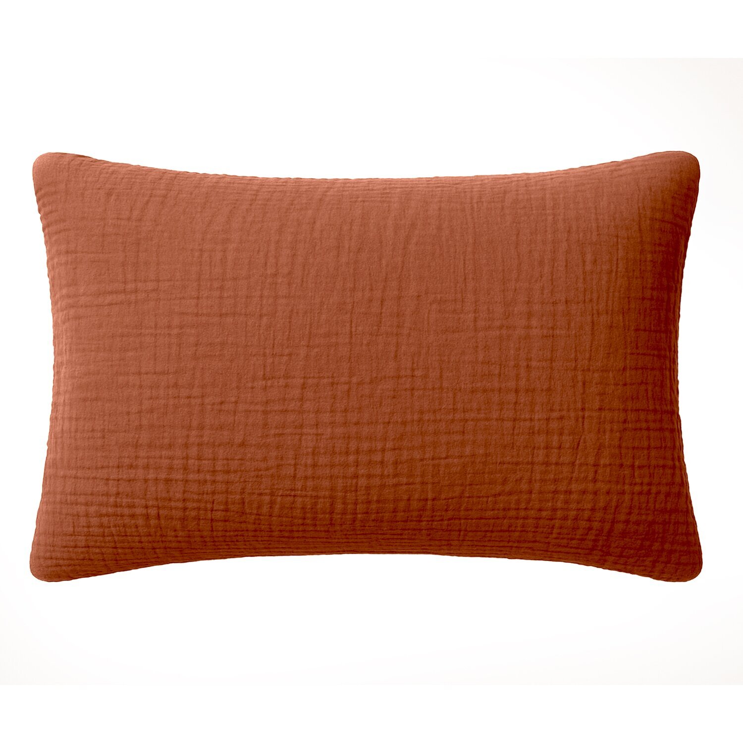 Paire de Taies d'oreiller coton safran mineral, safran