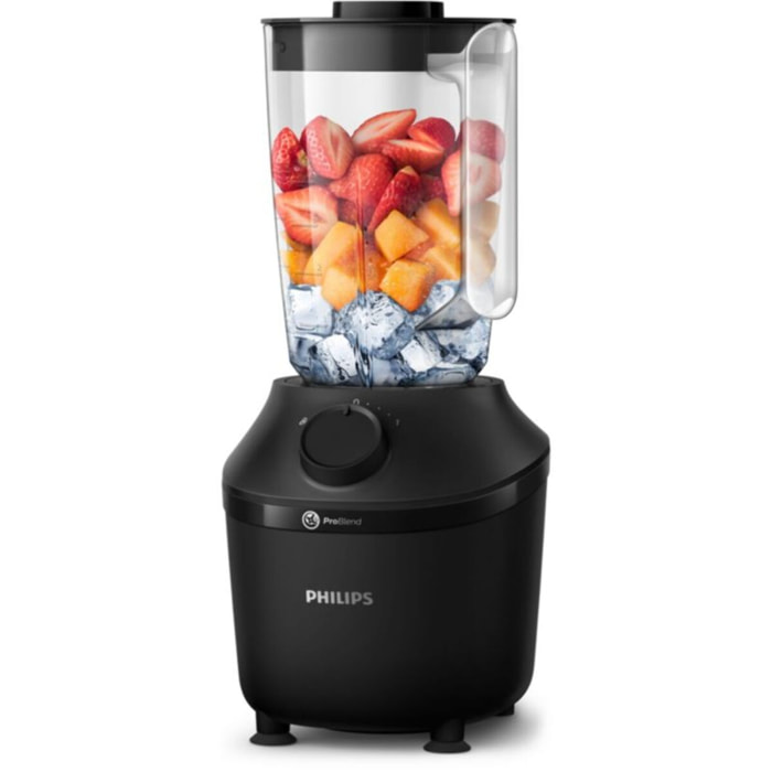 Blender PHILIPS HR2041/01 Blender mixeur noir Série 3000 1.9L, 450W