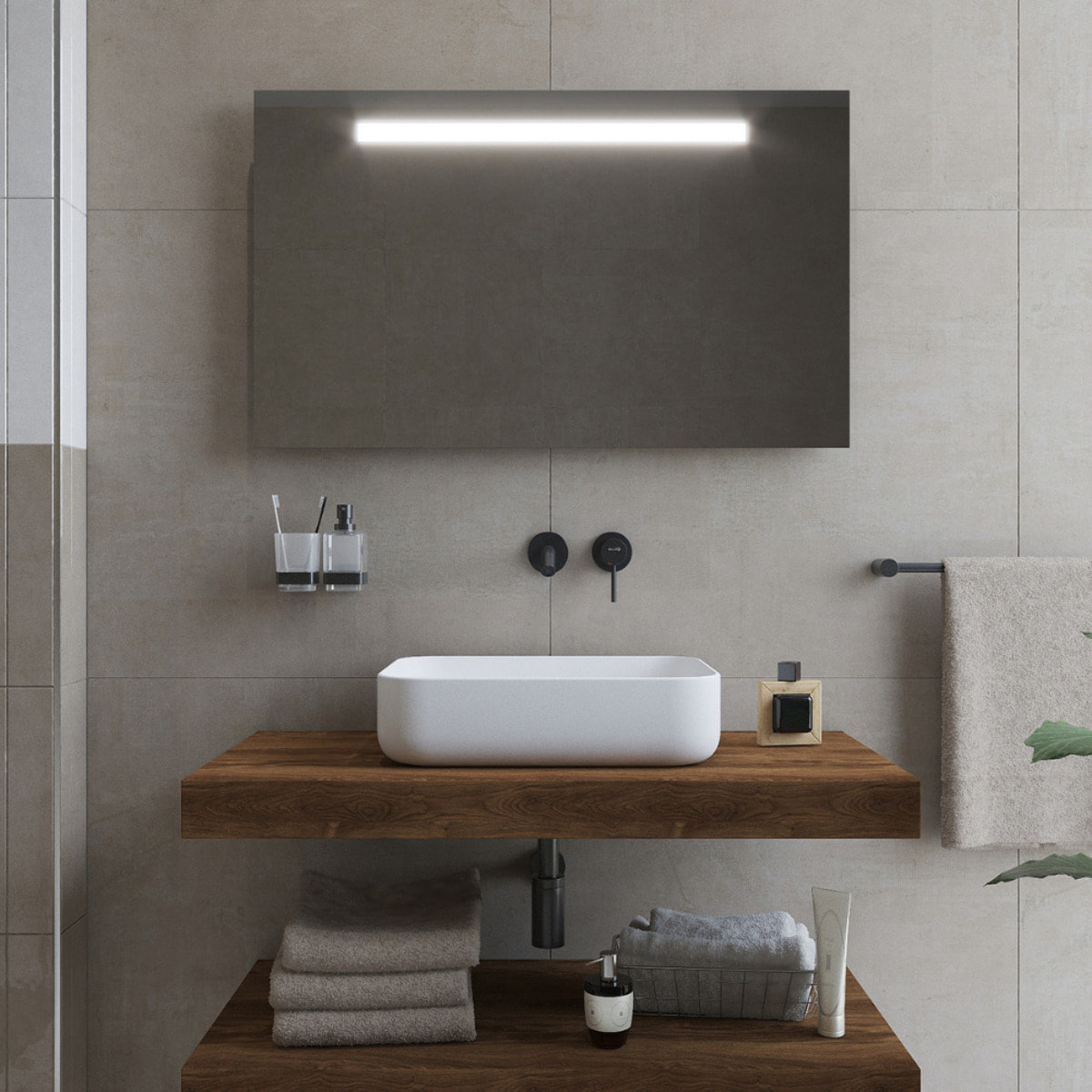 Siphon de lavabo universel design 100% métal chromé (A400)