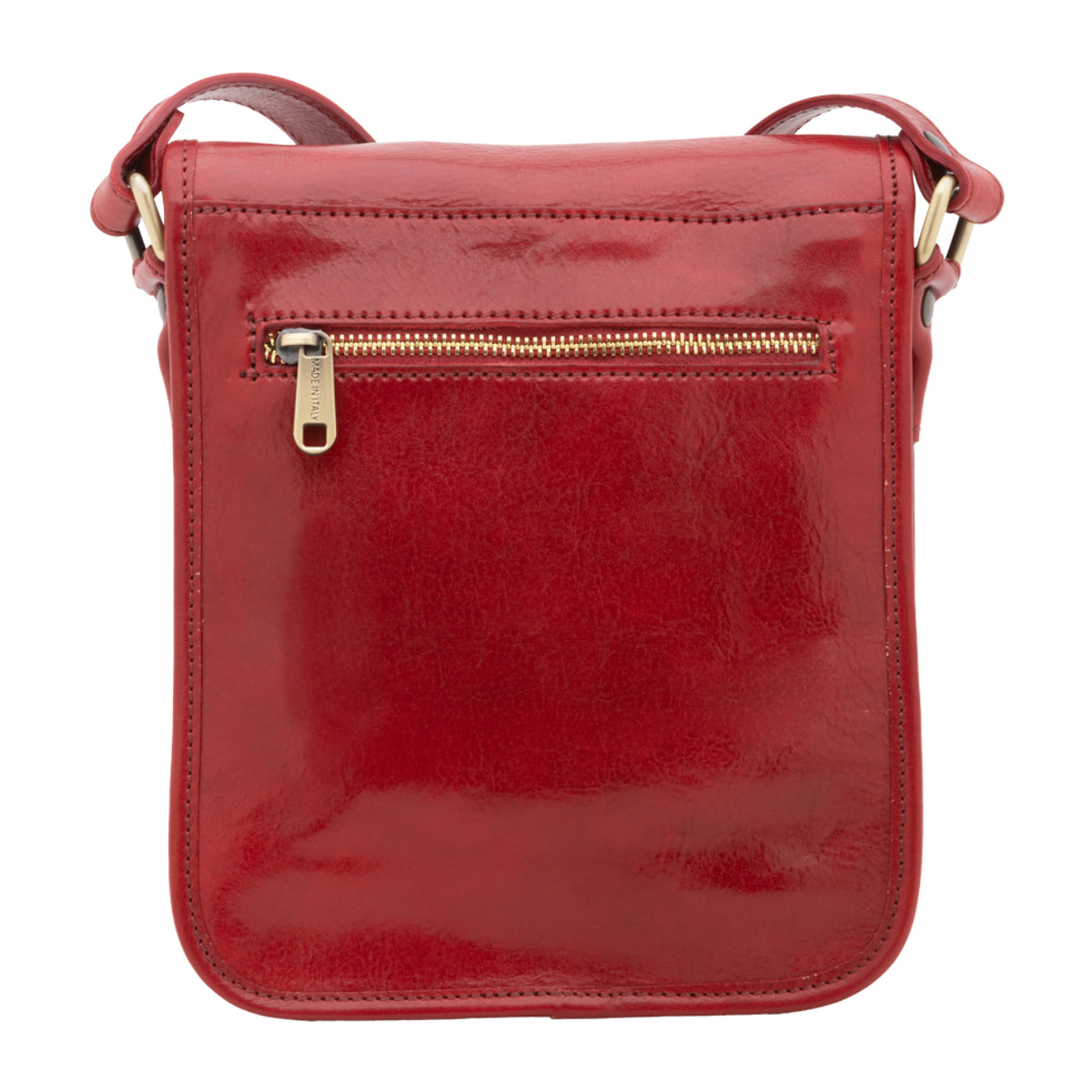 Borsa a tracolla  da uomo In Vera pelle Made in Italy 23x20x9 cm