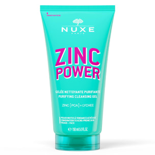 ZINC POWER - Gelée Nettoyante Purifiante 150ml