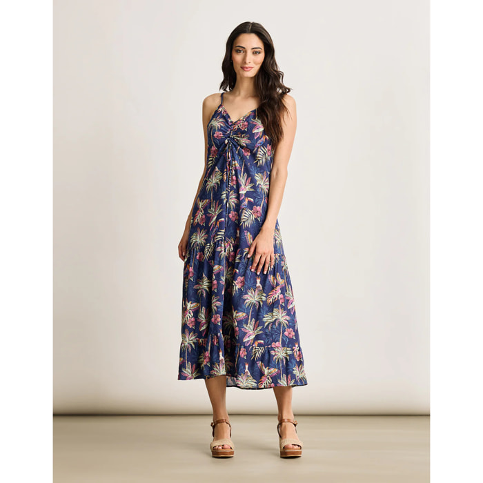 Vestido Largo Azul - Sampeti