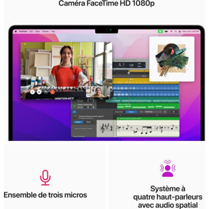 Ordinateur Apple MACBOOK AIR M2 8 512 Gris Sideral