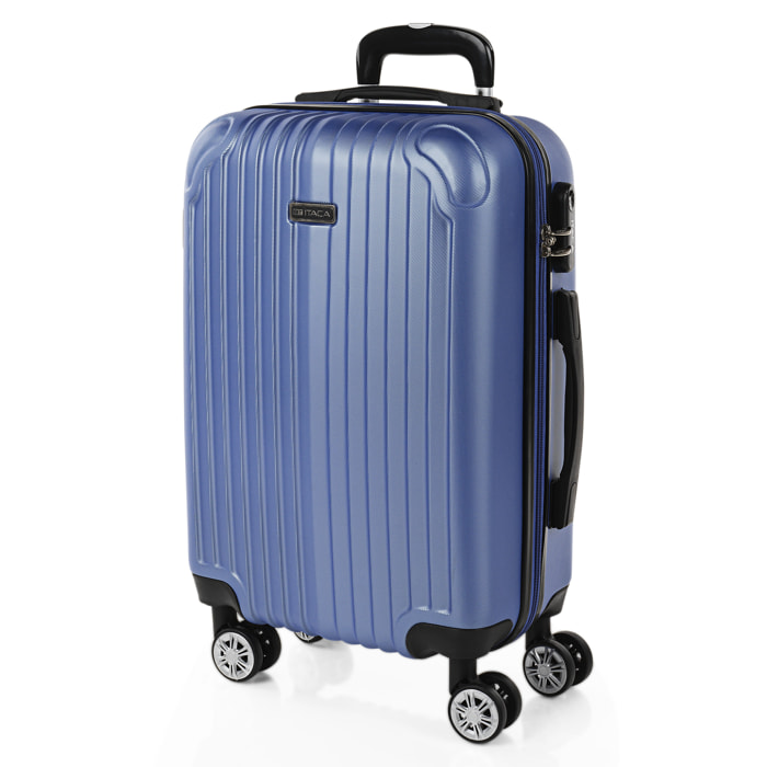 Maleta Cabina Itaca Sevron Azul Zafiro