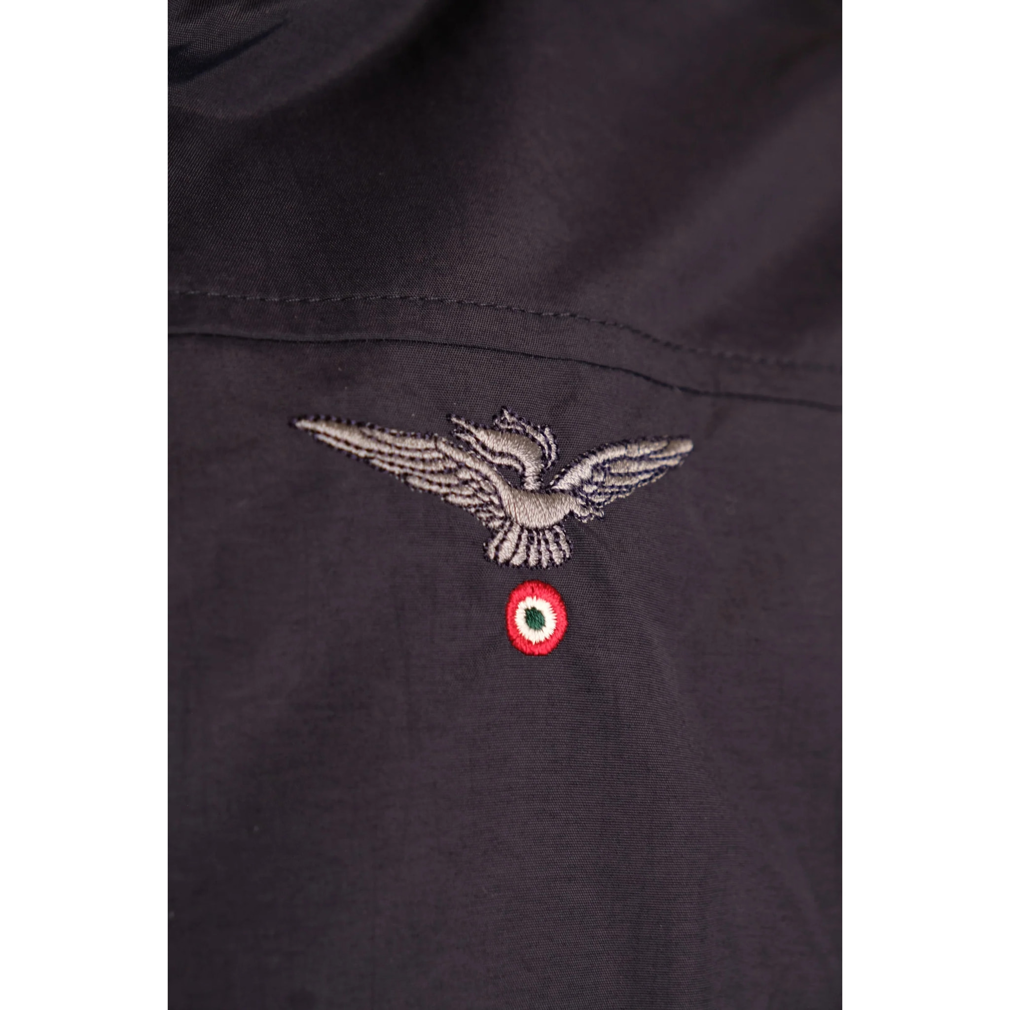 Giacca Esercito con zip blu uomo