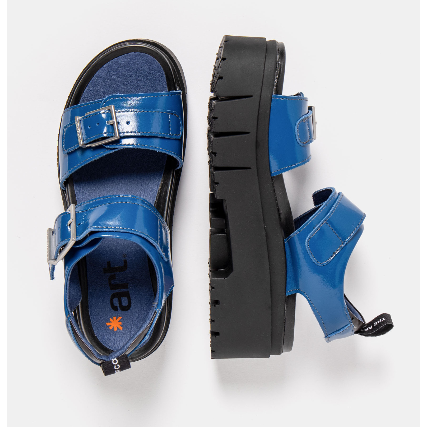 Sandalias 2041 NAPPA SHINNY ROYAL / LEEDS color Royal