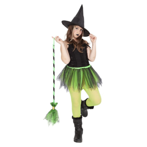 ESCOBA BRUJA TELARAÑA VERDE