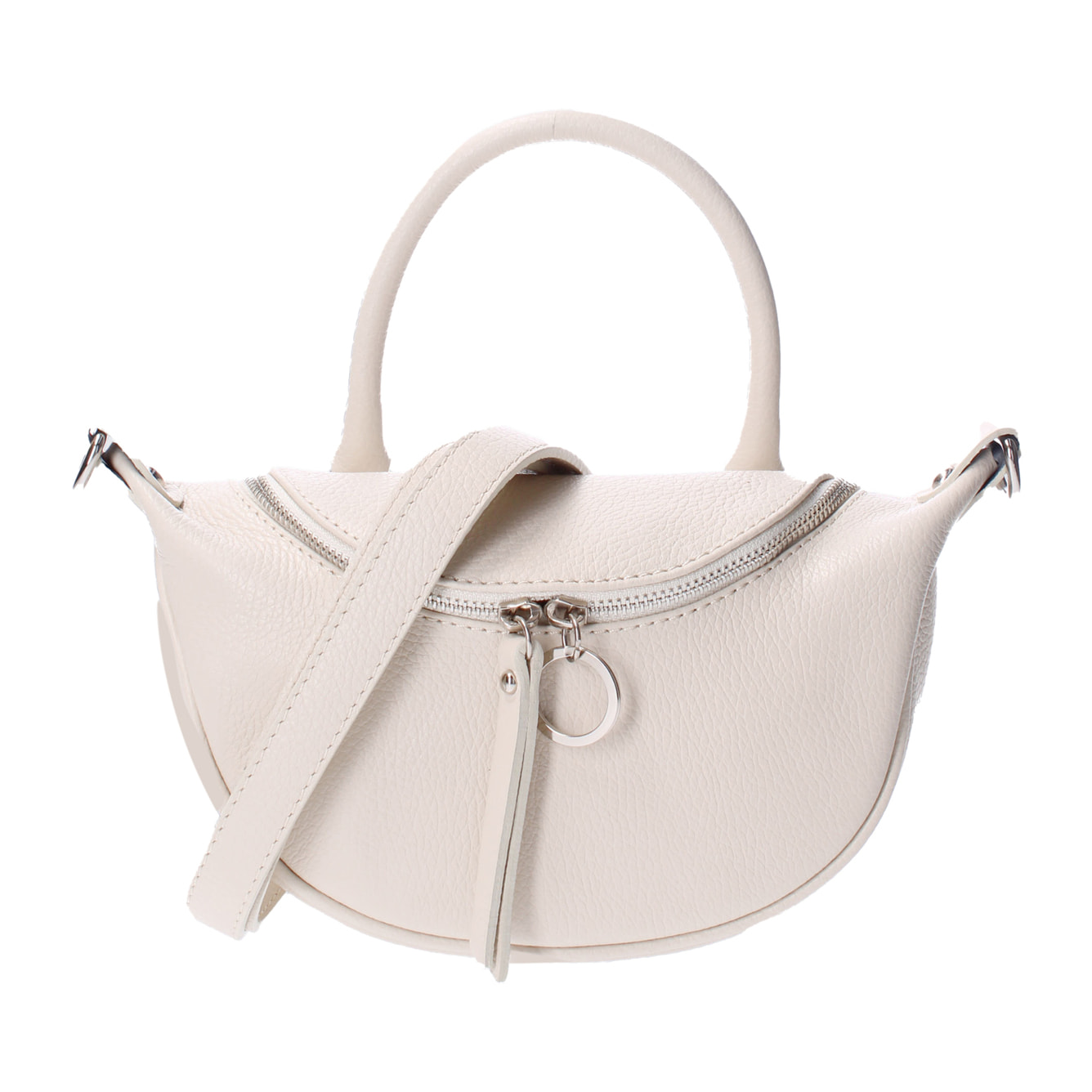 Borsa a mano Mae da donna In Vera pelle Made in Italy 26x13x8 cm