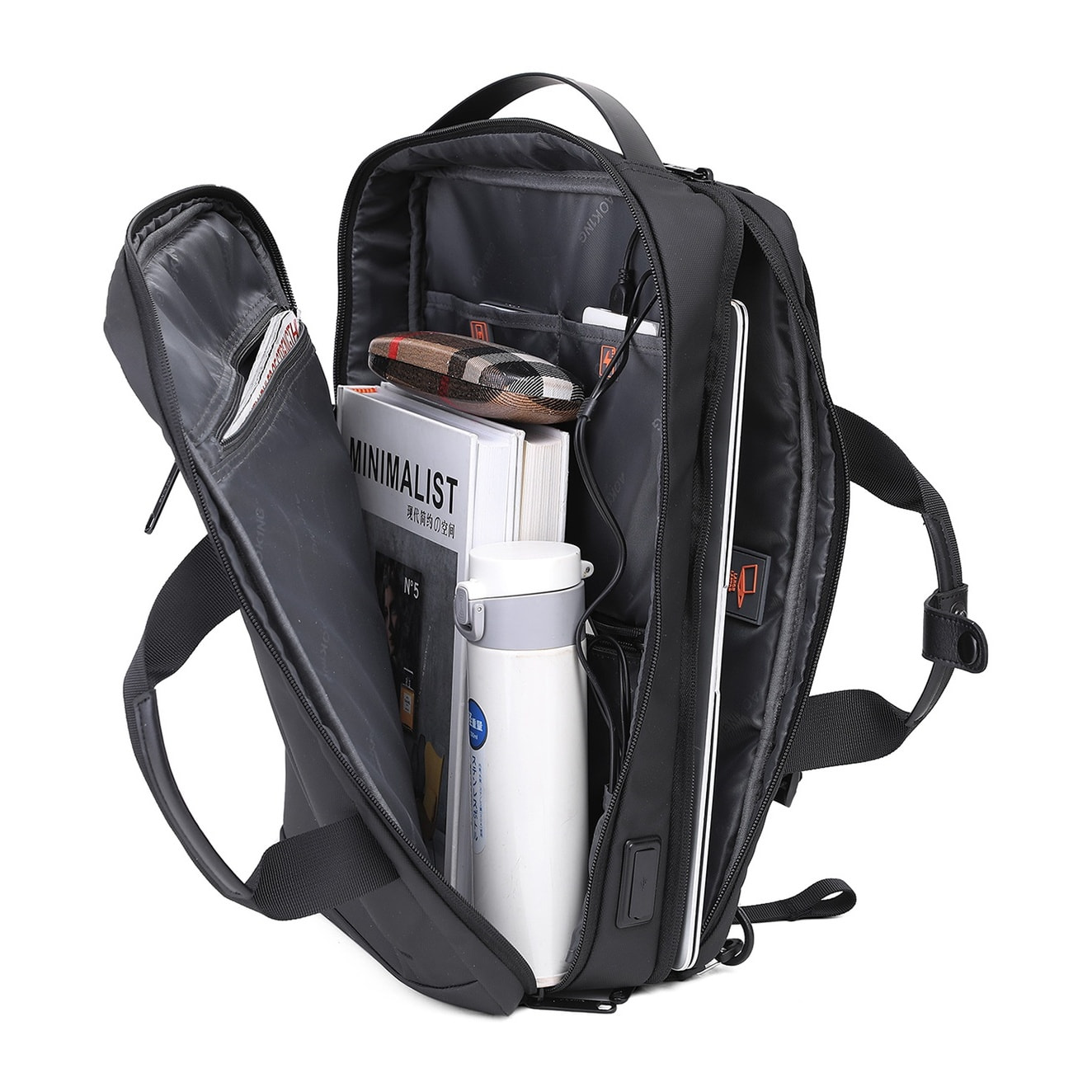 Zaino Unisex Astral Plus - Poliestere - 27.0 x 11.0 x 39.5 cm