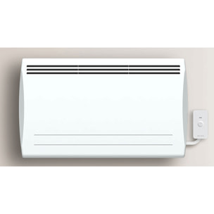 Radiateur électrique LCD céramique blanc 1500W Connecté