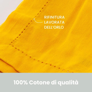Intrecci – Set 6 tovaglioli in puro cotone 40x40 cm