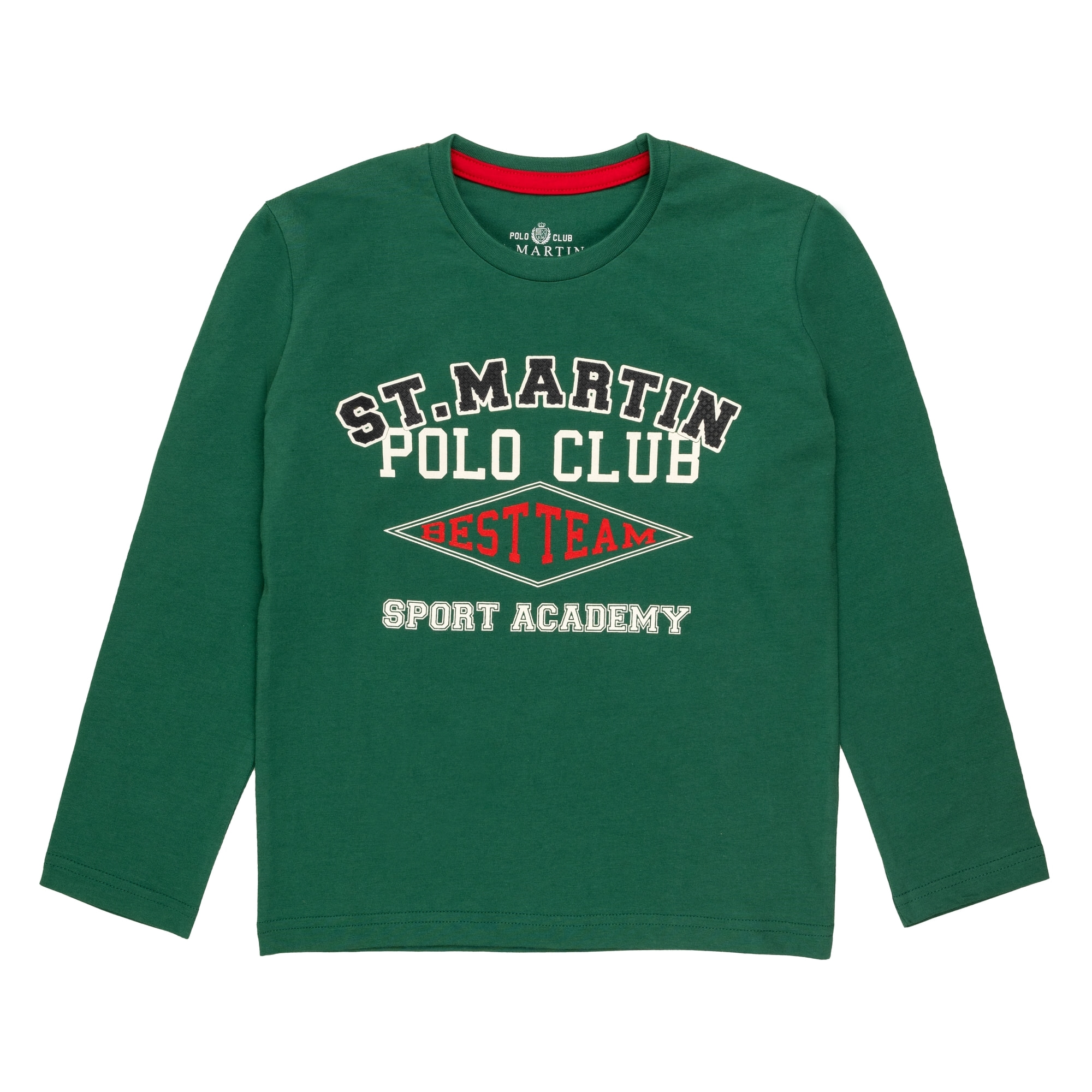 T-shirt con ricamo logo