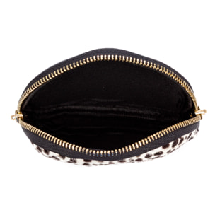 Baratili monedero portatodo mujer. Piel auténtica Cavallino y Sauvage.