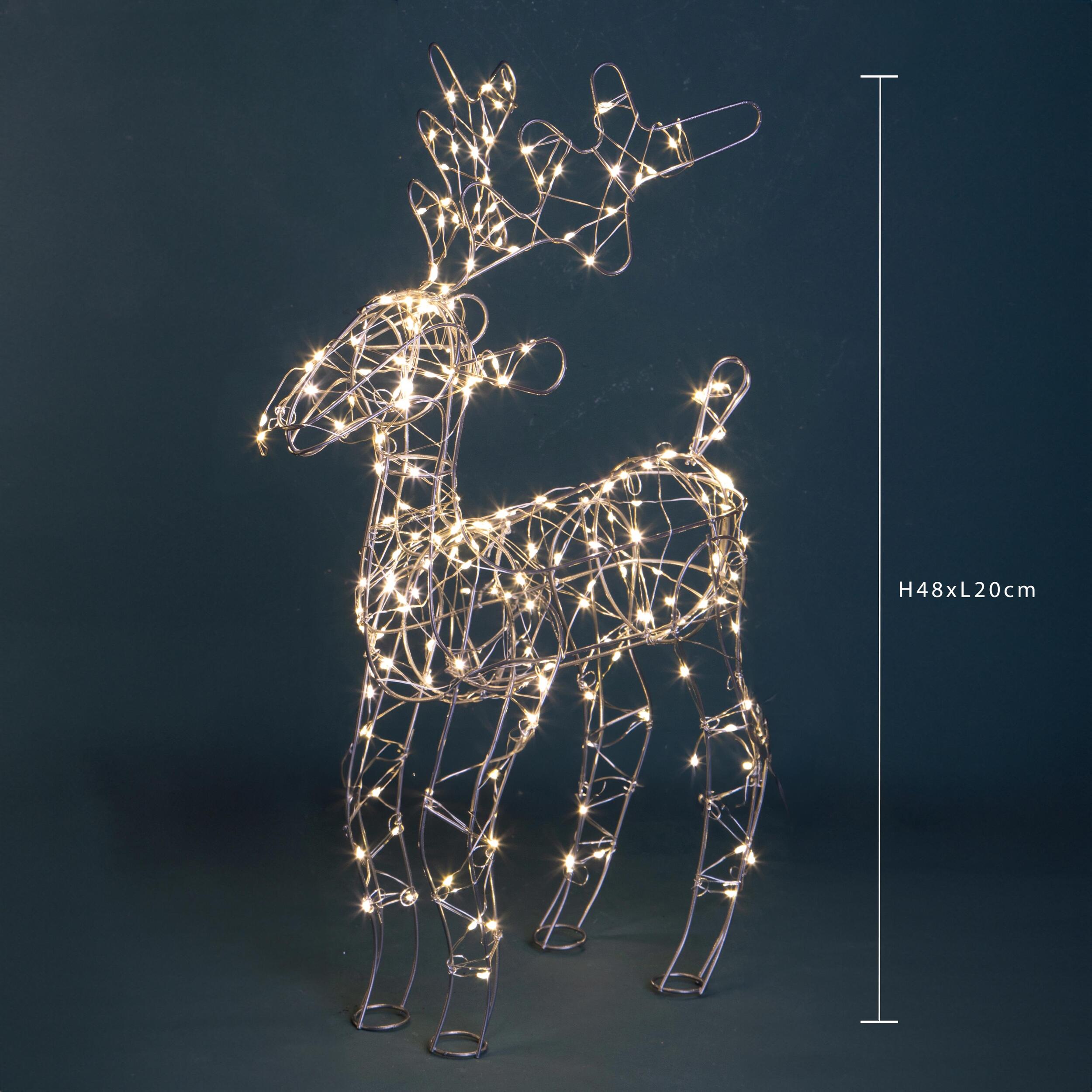 Renna con led - Pezzi 1 - ALTRO - Bianchi Dino SpA