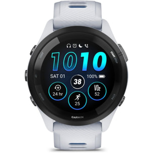 Montre connectée GARMIN Forerunner 265 Music BLANC / BLEU  AMOLED GPS IP6X