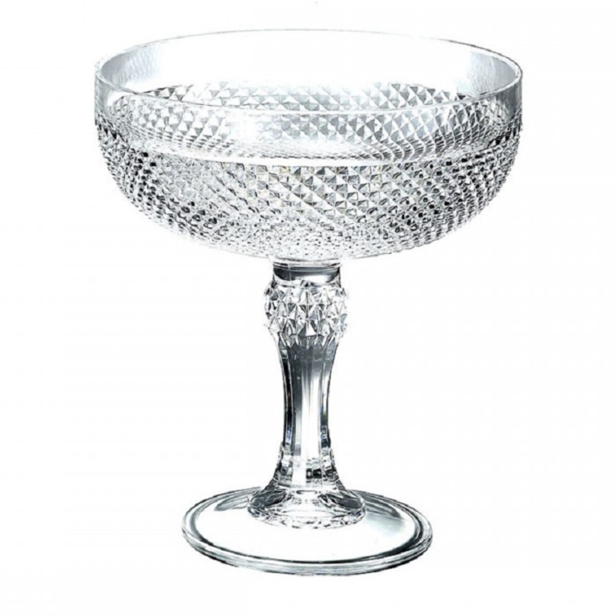 Coupe a glace en acrylique transparent diamant 850ml