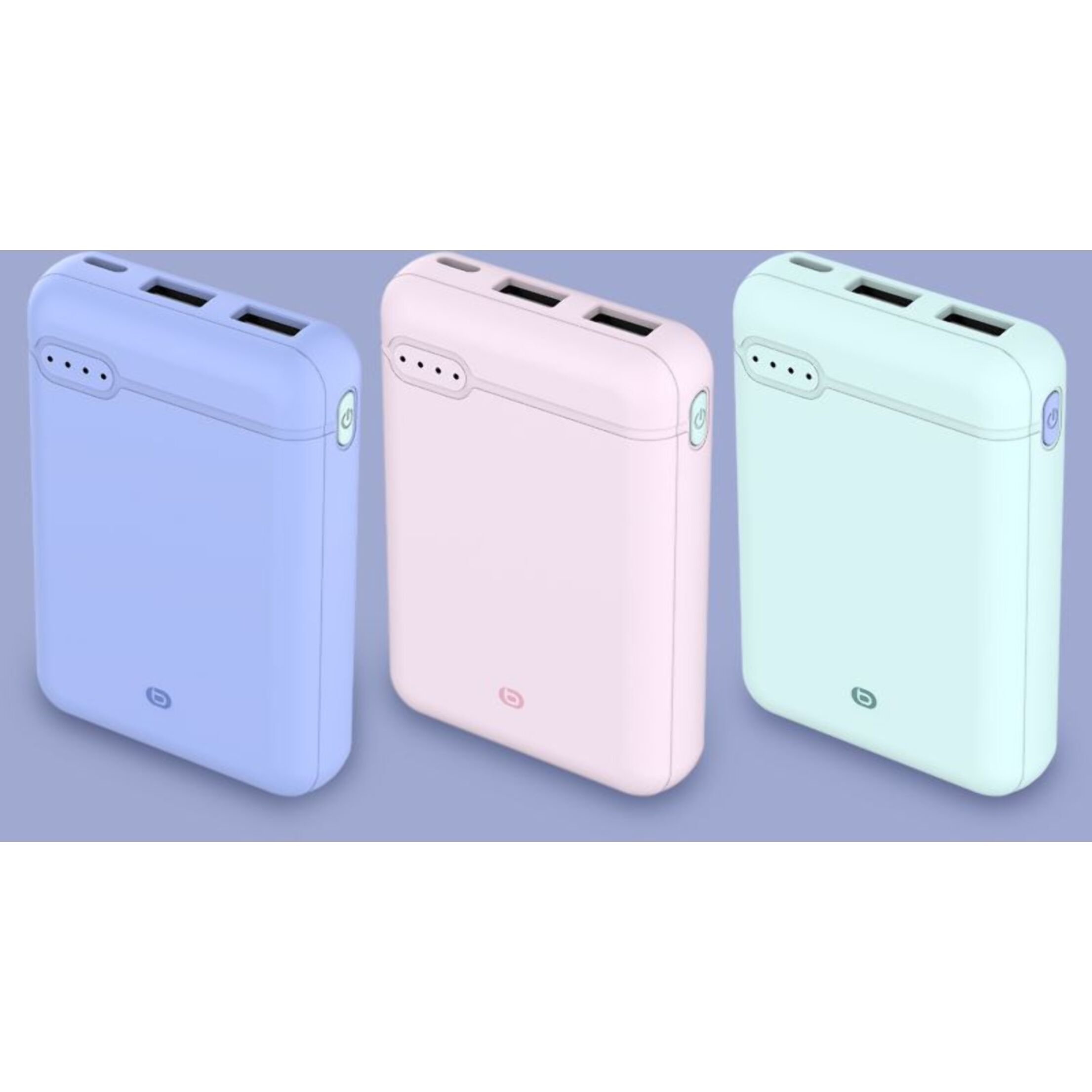 Batterie externe ESSENTIELB 10000 mAh rose