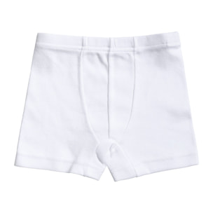 Boxer Basico Niño Canale 1X1 Blanco Talla 10