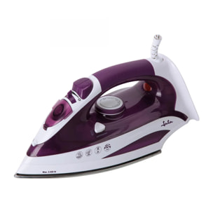 Plancha de vapor JATA PL225 con suela de acero inoxidable. Vapor vertical. 2200 W