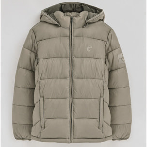 Chaqueta Ciro color piedra con logo Polo Club