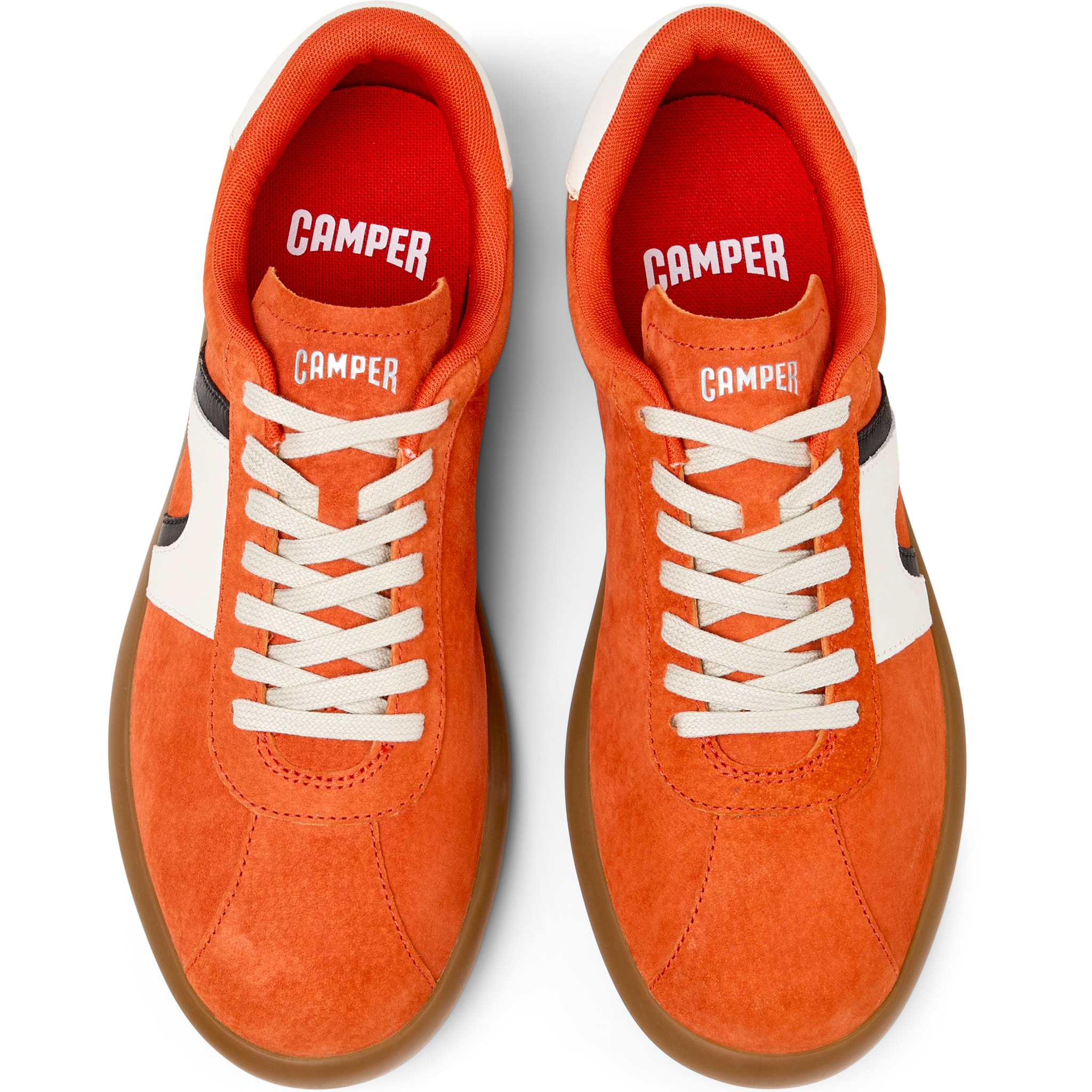 Zapatillas - CAMPER Pelotas Soller - Naranja - Nubuck