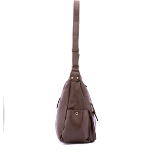 Borsa a spalla  da donna ecopelle Prodotto Vegano 33x25x14 cm